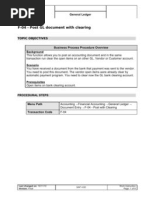 GL Manual Account Clearing Guide | PDF | Financial Transaction | Accounting