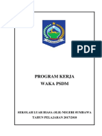 Program Kerja PSDM