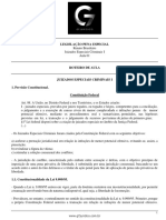 Material de Apoio Legislação Especial