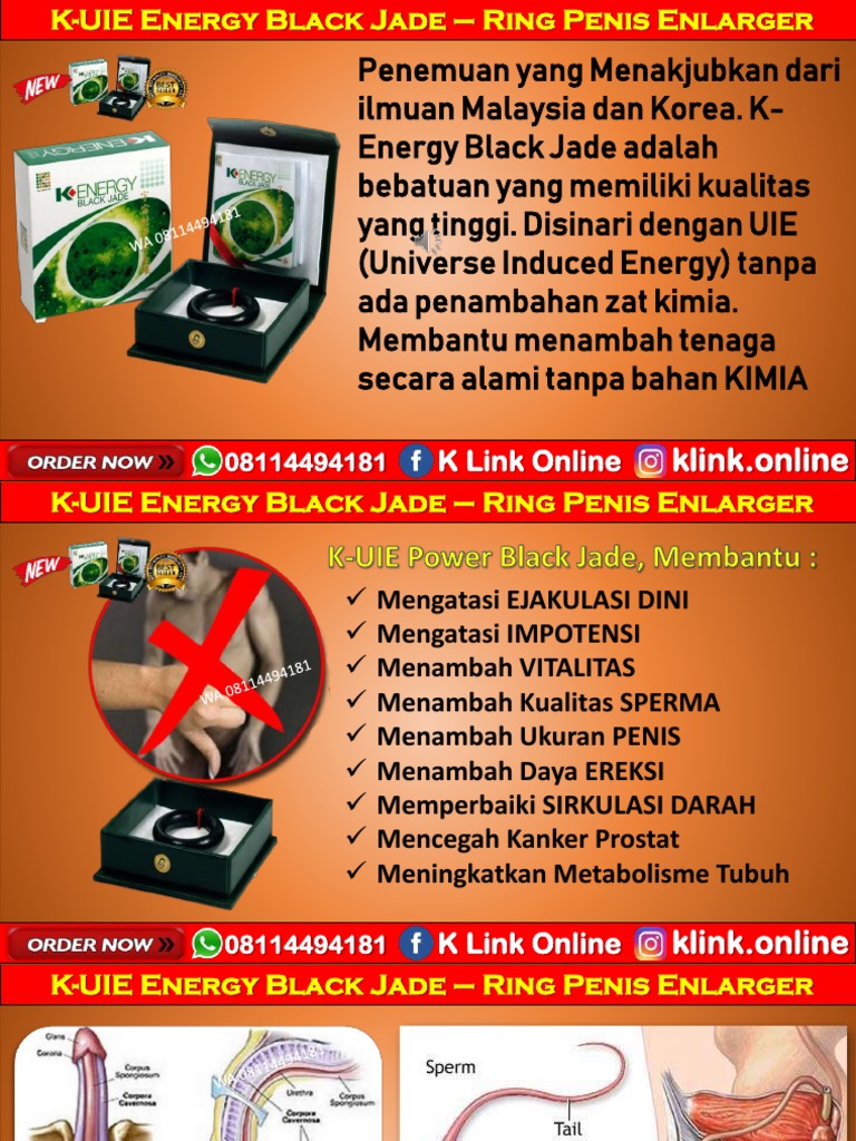 Manfaat K Energy Black Jade K Link WA 08114494181 PDF
