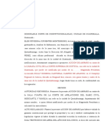 ACCION DE AMPARO ANTE LA CORTE DE CONSTITUCIONALIDAD.doc