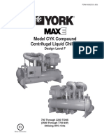 Model CYK Compound Centrifugal Liquid Chillers: Design Level F