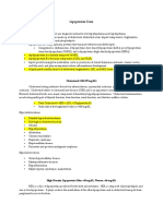 Lipoprotein Tests: Cholesterol (140-199 MG/DL)