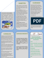 Triptico de Responsabilidad Social