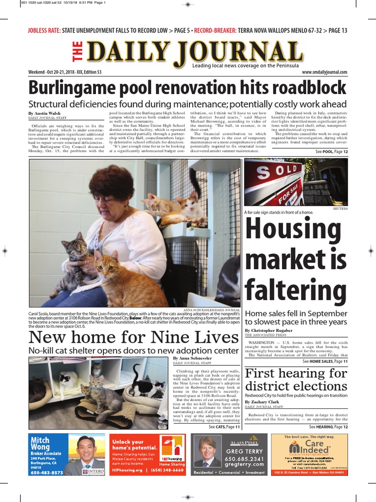 San Mateo Daily Journal 10-20-18 Edition | PDF | Cannabis (Drug