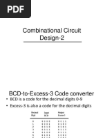 Combinational Circuit Design-2