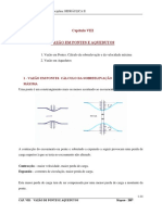 Cálculo da vazão em pontes e aquedutos