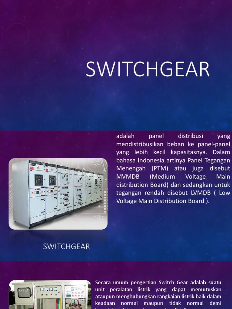 Switchgear PDF