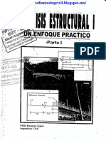 Análisis Estructural I Un Enfoque Práctico - Félix Fuentes Lípez (Parte 1) PDF