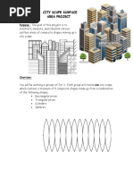 Geometric City Project Guidelines | PDF | Area | Geometric Shapes