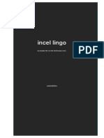 Incel Lingo PDF