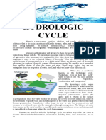 Report Text: Hydrologic Cycle