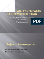 Pengenalan Penempatan Dan Pemberhentian1