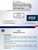 Rencana Anggaran Biaya (RAB) Gedung Dinas Kesehatan