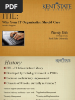 Itil:: Why Your IT Organization Should Care