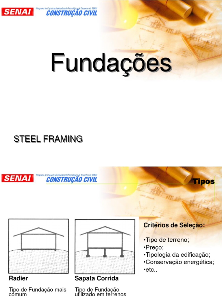 Steel Frame - Projeto - Parte I | PDF | Isolamento térmico | Viga