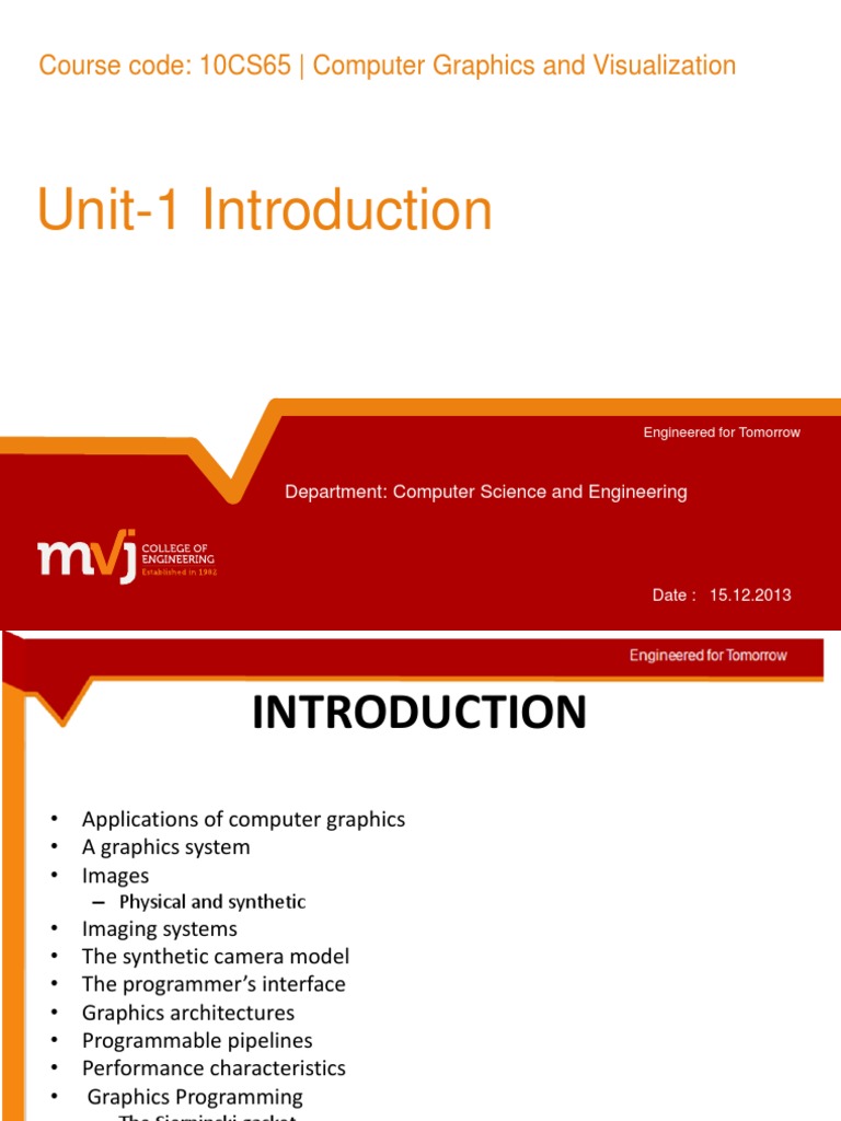 10CS65 Computer Graphics Course | PDF | Computer Graphics | Cathode Ray ...