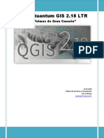 Tutorial QGIS 2.18 Las Palmas de Gran Canaria 24 Ago 2018