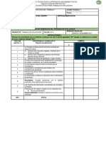 Lista de Cotejo Trabajo de Aplicacion