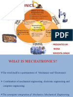 Mechatronics: Presented By: Richa Nivedita Singh