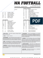 Iowa Week 7 Depth Chart