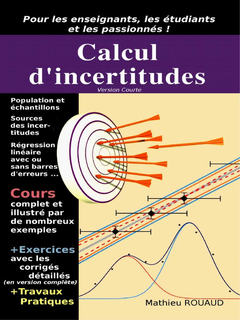 Calcul d'Incertitudes en Sciences | PDF | Loi normale | Loi de