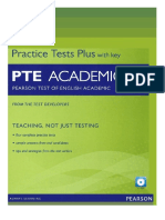 Pte Academic Practice Tests+ With Key