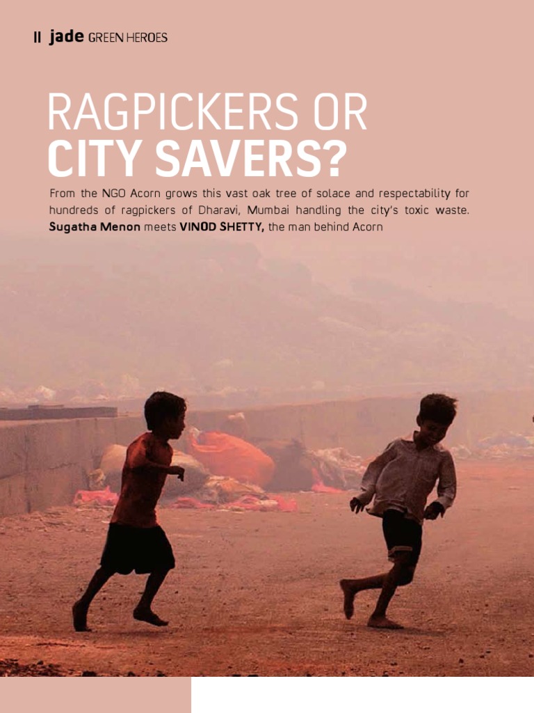 Ragpickers collecting recyclables