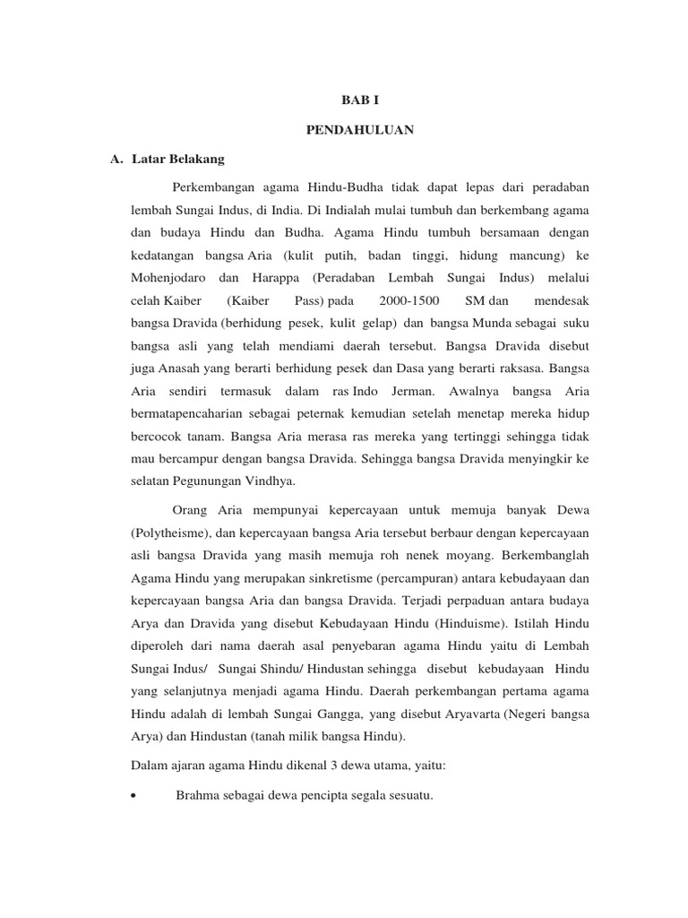 Makalah Sejarah Agama Hindu