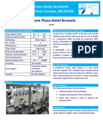 Caso de Estudio - Hotel Crowne Plaza Bruselas, 2010