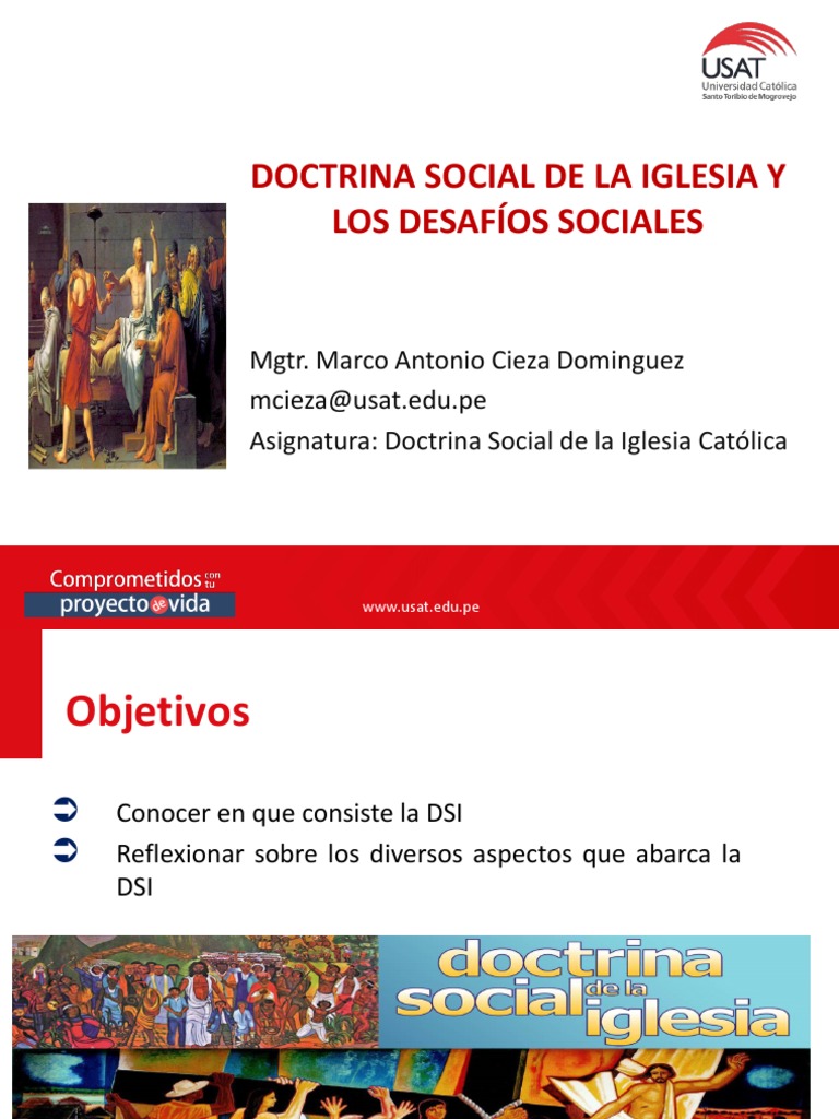 Doctrina Social de la Iglesia y Desafíos | PDF | Doctrina social ...