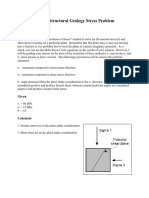 GY403 Calculate Normal and Shear Stresses