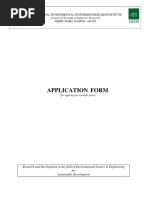 Application-Form For Scientist GRP IV