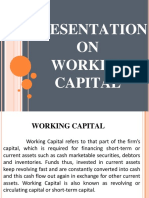 Presentation ON Working Capital