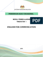 MODUL English for Communication Edit30oct13