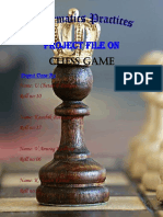 Chess Game Report (2018-19)