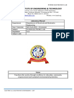 Power Electronics Lab Manual