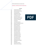 SAP Transaction Codes