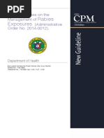 Rabies Guidelines | PDF | Rabies | Vaccines