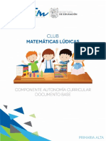 Club Matematicas Ludicas Manual Docente Primaria