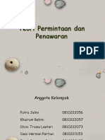 Teori Permintan Dan Penawaran