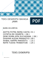 Teks Deskripsi Bahasa Jawa PP