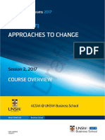 MBAX6271 Approaches to Change S22017