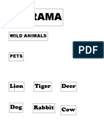 Diorama: Wild Animals