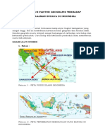 Rev Pengaruh Faktor Geografis Terhadap Keragaman Budaya Di Indonesia (Dhani Maria)