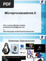 Cefet-rj Microporcessadores II Aula-01