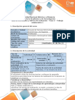 Guía de Actividades y Rúbrica de Evaluación - Fase 2 - Trabajo Colaborativo 1