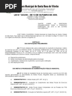 LEI N°3452 de 2010 - LDO 2010-2013