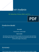 Gait Predictive Model Micro Presentation