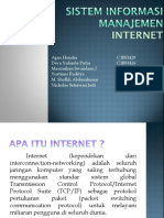  Sistem Informasi Manajemen - Internet